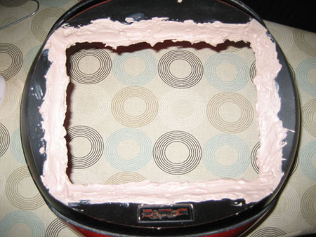 Car body filler applied to Videosphere hole