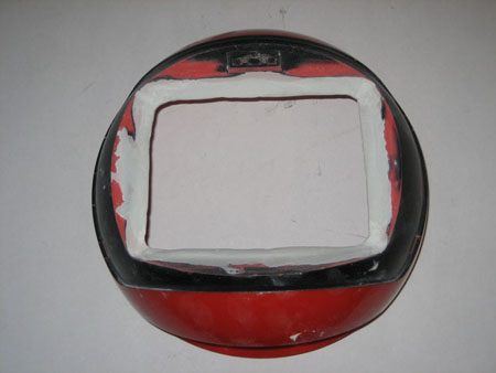 Finished result after sanding