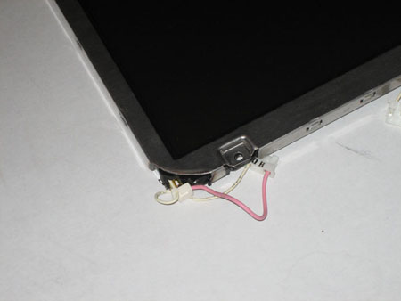 Trimmed LCD corners to fit in the Videosphere