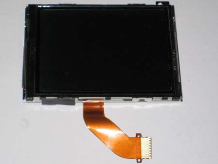 Removed LCD screen