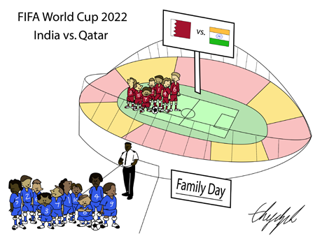 FIFA World Cup 2022, Qatar vs. India