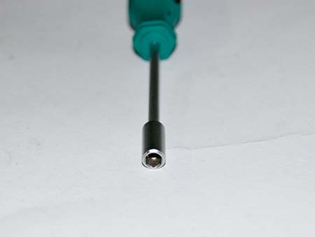 Tool to remove VGA/DVI mounting screws - 5mm Hex socket